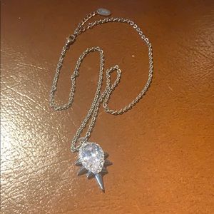 Beautiful necklace with semiprecious stone